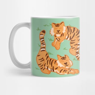 Happy tigers Mug